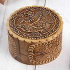 Шкатулка «Глухарь», 5×3 см, береста Шкатулка «Глухарь», 5×3 см, береста