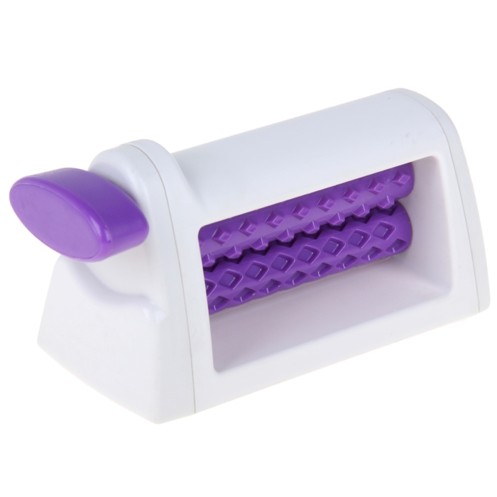 Ролик фактурный двойной для раскатки "Ромбы"