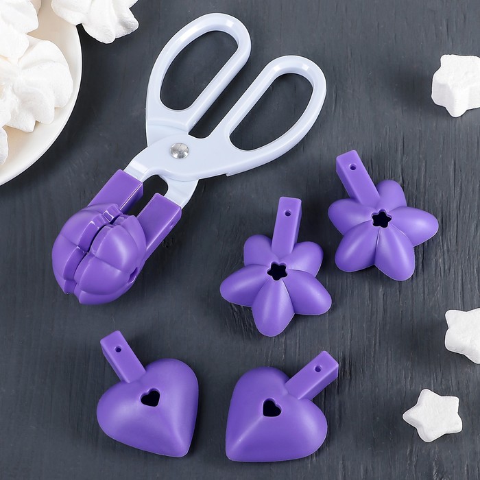 Набор для создания объемных фигур, 6 насадок (3 формы)