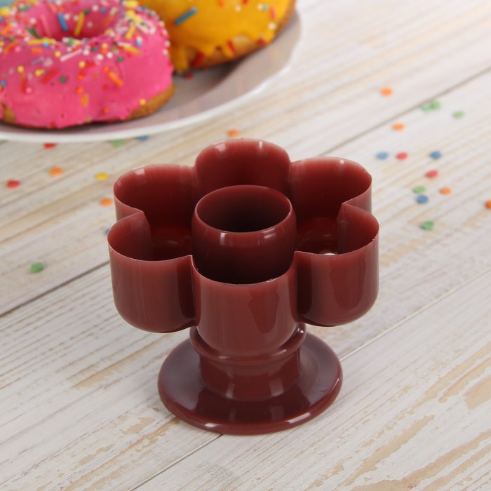 Форма для пончиков 8х8х7 см "Цветок"