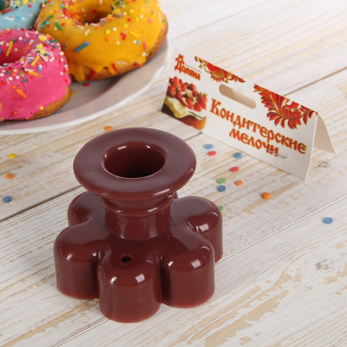 Форма для пончиков 8х8х7 см "Цветок"