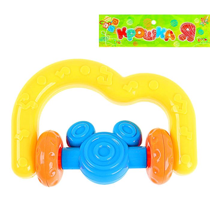 Погремушка «Мишка», цвета МИКС