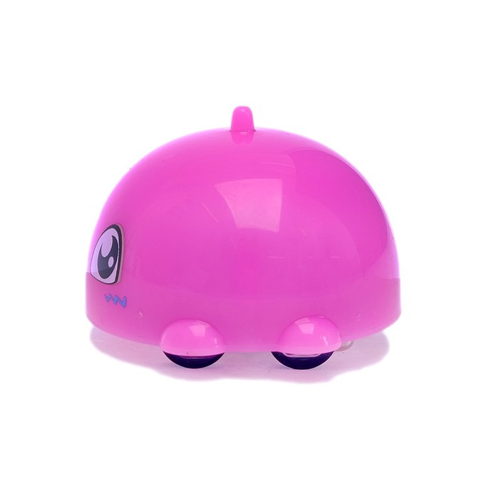 Машина инерционная "Жучок-волчок", световые эффекты, работает от батареек, МИКС