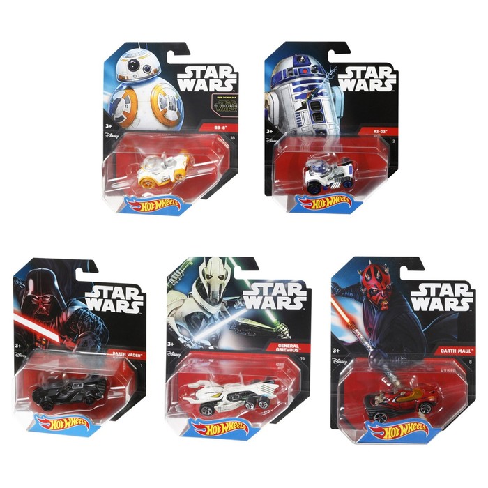 Модель базовой машинки STAR WARS, МИКС