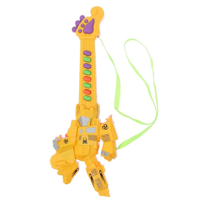 Игрушка музыкальная "Гитара трансформер", звуковые эффекты, МИКС