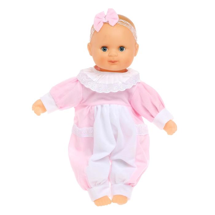 Пупс музыкальный мягконабивной "Ляля", БОНУС - карточка о рождении, МИКС