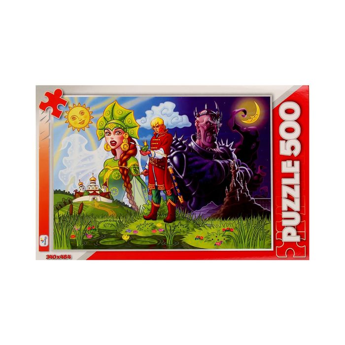 Пазл "Царевна-лягушка", 500 элементов