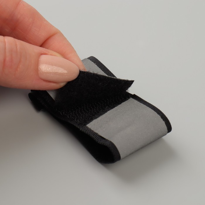 Ремешок съёмный световой, 2шт, цвет чёрный