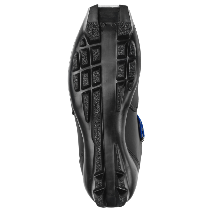 Ботинки лыжные TREK Quest SNS ИК, цвет чёрный, лого синий, размер 41