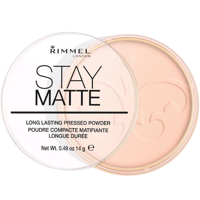 Пудра для лица Rimmel Stay Matte- Pink Blossom №002
