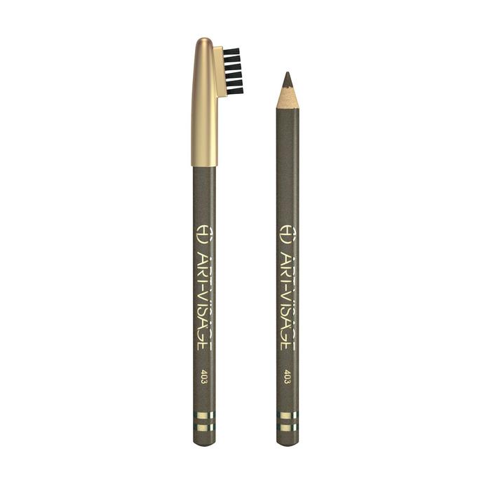 Карандаш для бровей Art-Visage, тон 403 серый беж карандаш для бровей art visage 403 серый беж