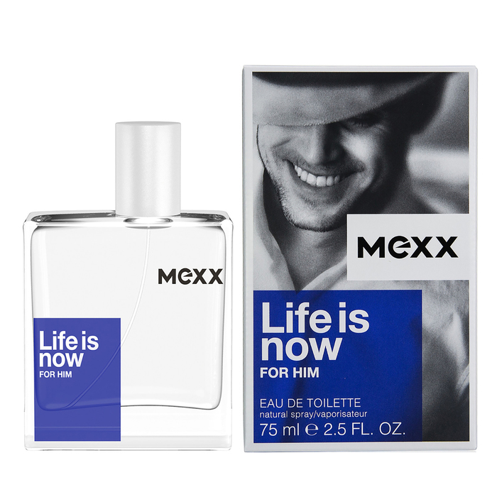 Туалетная вода Mexx Life is now, 75 мл