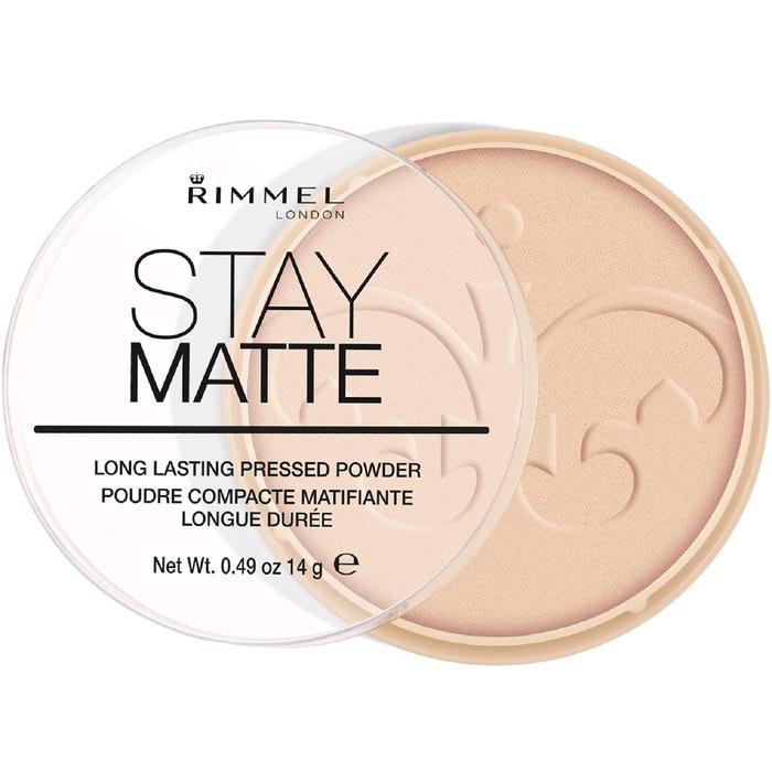 Пудра для лица Rimmel Stay Matte- Peach |Glow №003