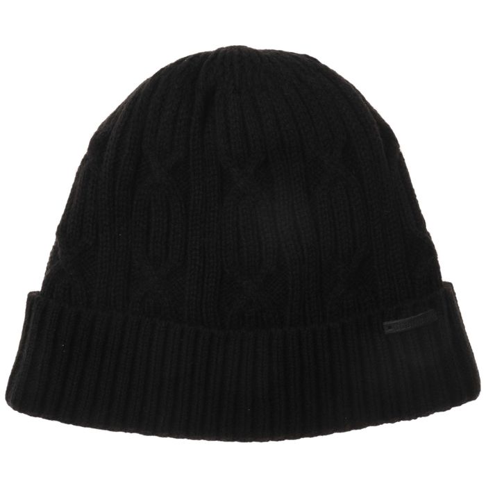 Шапка мужская зимняя "РОККИ 2", размеры 56-58, цвет черный 816501