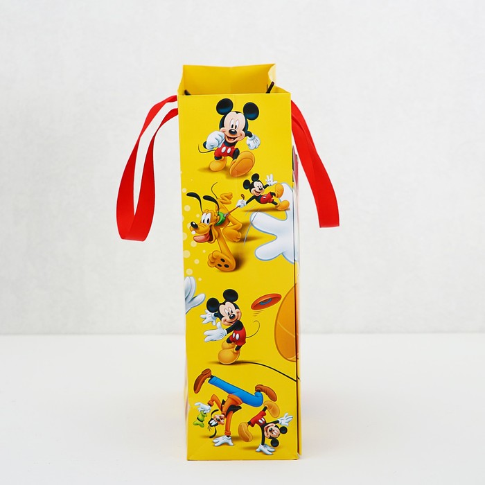 Пакет ламинат с открыткой-игрой "Давай играть", Микки Маус