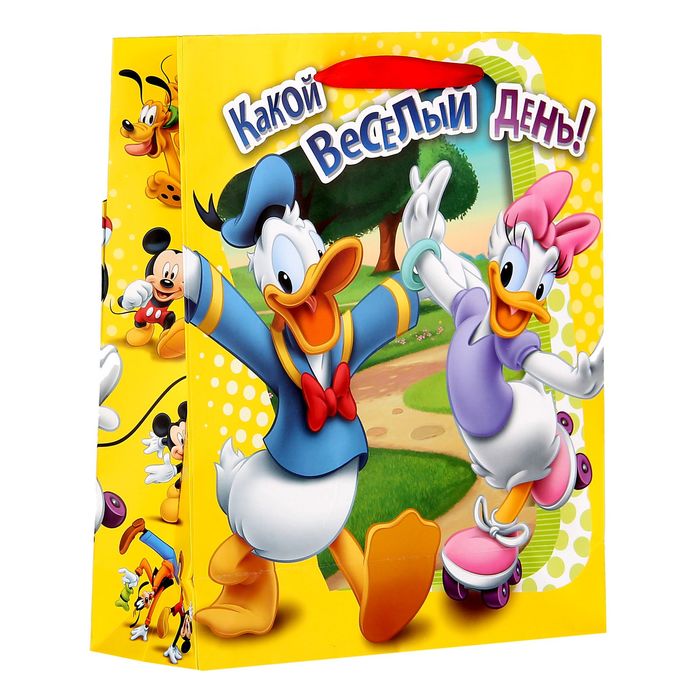 Пакет ламинат с открыткой-игрой "Давай играть", Микки Маус