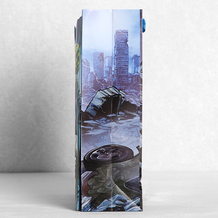 Пакет ламинат с открыткой-игрой "Больших побед", Мстители