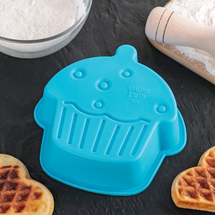 Форма для выпечки "Пирожное" 15х4 см, цвета МИКС