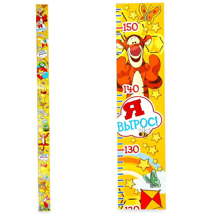 Пакет ламинированный вертикальный "С Днем Варения", Медвежонок Винни, 23 х 27 см, + ростомер и мини-открытка