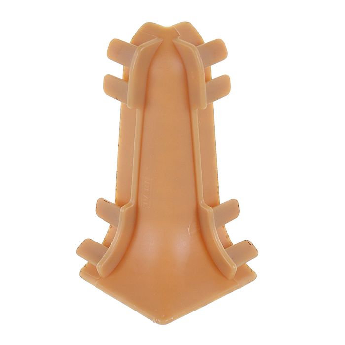 Внутренний угол для плинтуса 55 "Идеал Комфорт" Дуб коньячный