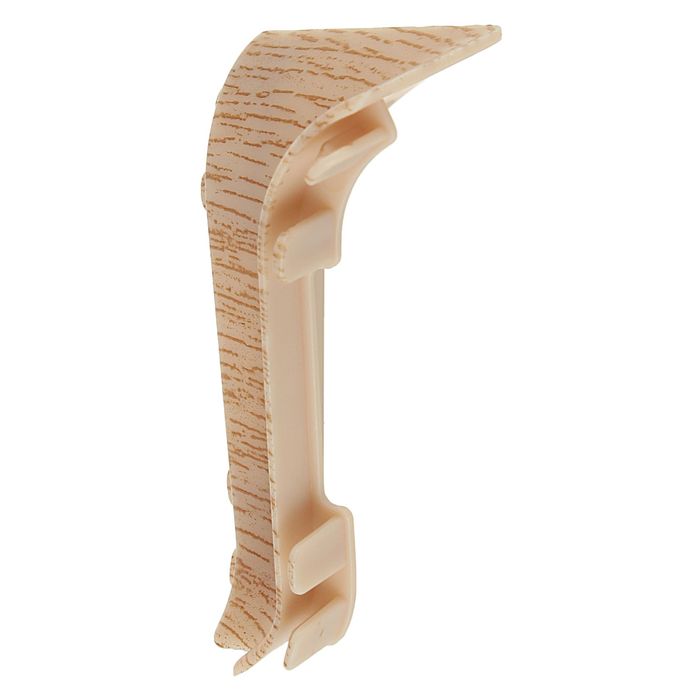 Внутренний угол для плинтуса 55 "Идеал Комфорт" Дуб беленый