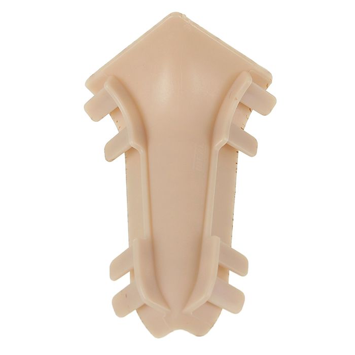 Внутренний угол для плинтуса 55 "Идеал Комфорт" Дуб беленый