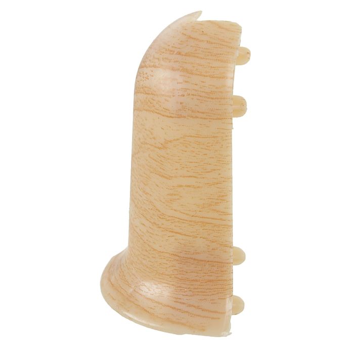 Наружный угол для плинтуса 55 "Идеал Комфорт" Клен