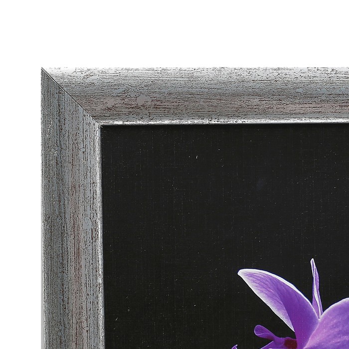 Картина "Орхидея на камнях" рама микс