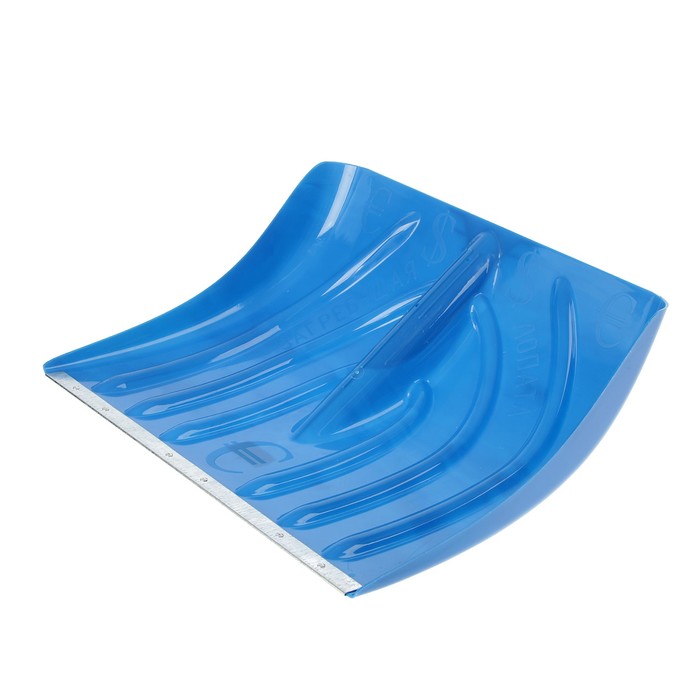 Ковш лопаты пластиковый «Мастер», 360 × 440, с металлической планкой, тулейка 32 мм, цвет МИКС