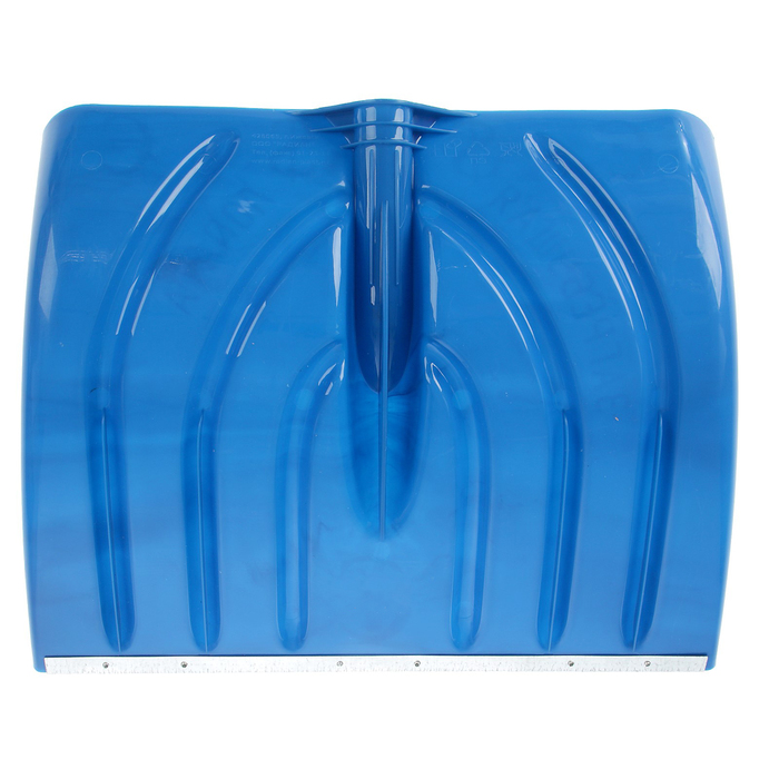 Ковш лопаты пластиковый «Мастер», 360 × 440, с металлической планкой, тулейка 32 мм, цвет МИКС