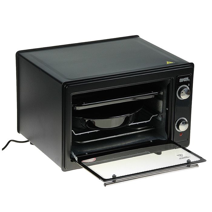 Электрическая духовка Akel AF-720, 36 л, 1300 Вт, черная