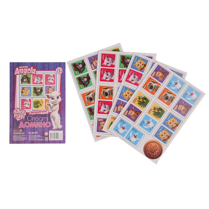 Настольная игра "Домино", МИКС