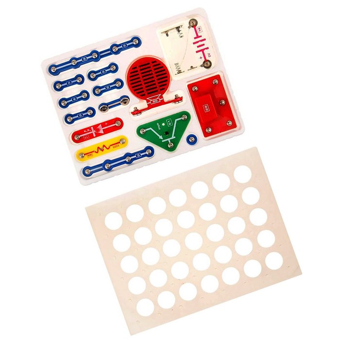 Электронный конструктор «Первые шаги к электронике. Набор В», 15схем