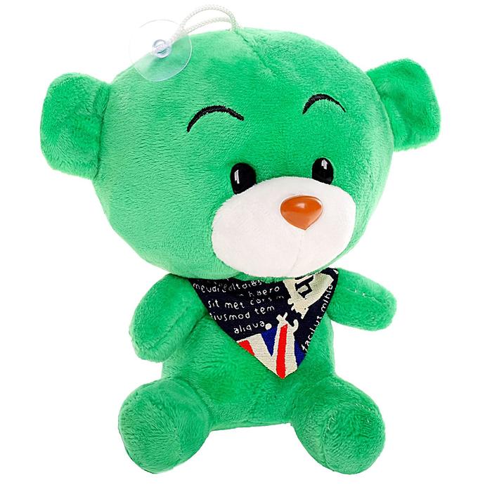 Мягкая игрушка "Медведь" с косынкой, 20 см, МИКС