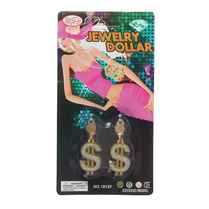 Клипсы "Доллар"