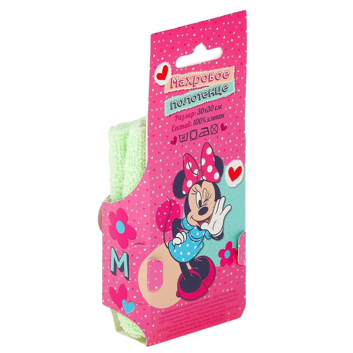 Полотенце в открытке, Минни Маус
