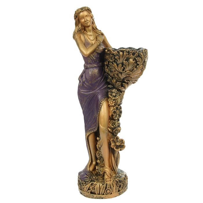 Фигура "Лесная фея" фиолетовая 85см