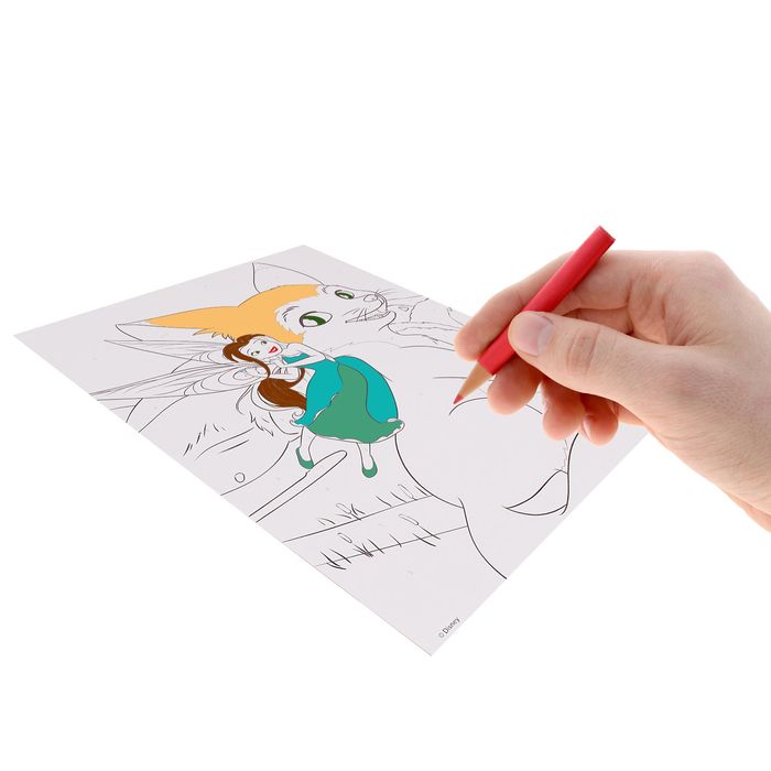 Раскраска по номерам "Серебрянка", Феи (карандаши 10 шт., точилка, бонус) 21*30 см