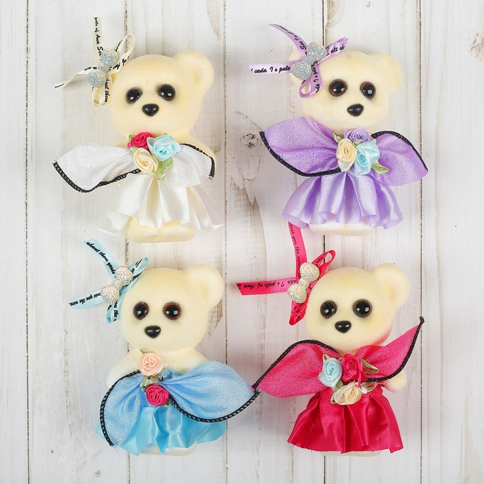 Игрушка "Мишутка", большие глазки, цвета МИКС