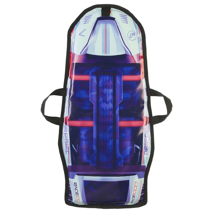 Санки-ледянки «Машинка № 12», размер 74х35 см