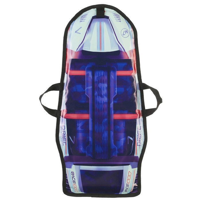 Санки-ледянки «Машинка № 12», размер 74х35 см