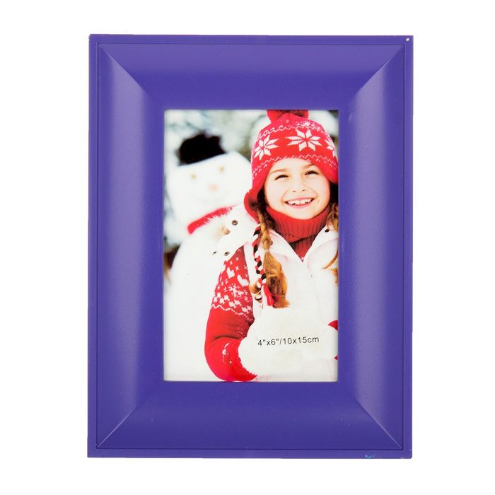 Фоторамка 10х15 см "Прямые линии" МИКС