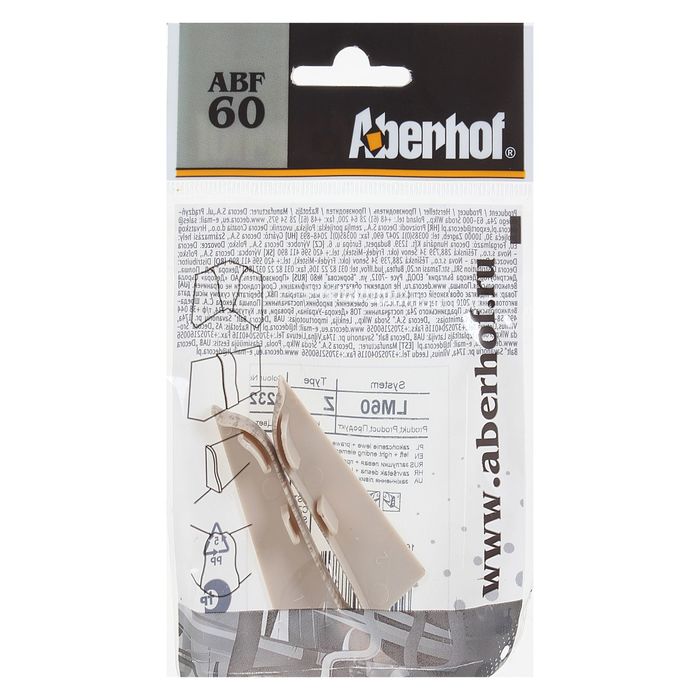 Заглушки 60 Aberhof дуб белый