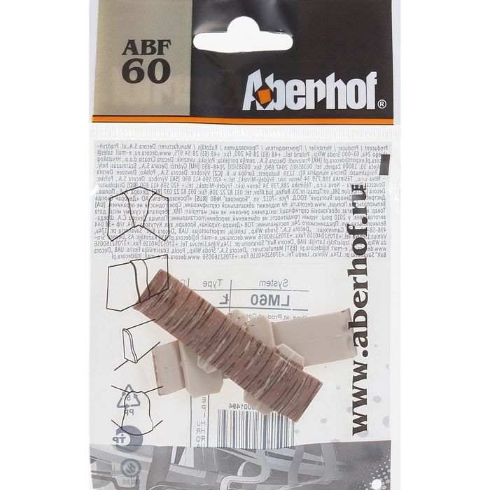 Соединитель 60 Aberhof вяз 1-полосный