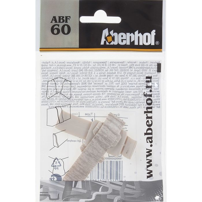 Соединитель 60 Aberhof дуб серебряный