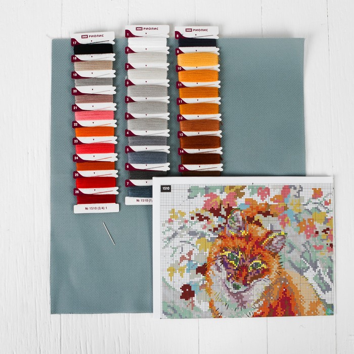 Набор для вышивания крестиком "Лисичка"