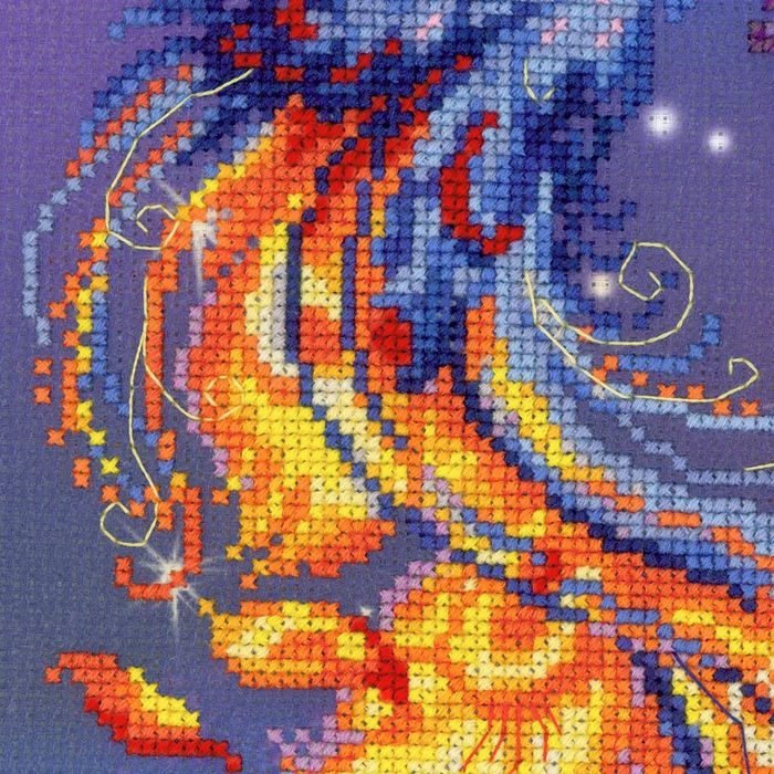 Вышивка крестом "Птица счастья"