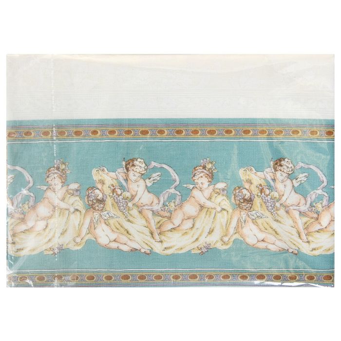 Наволочки Этель "Ангелы", размер 50х70 см-2 шт., ранфорс-люкс, цвет бирюза, 138 г/м2