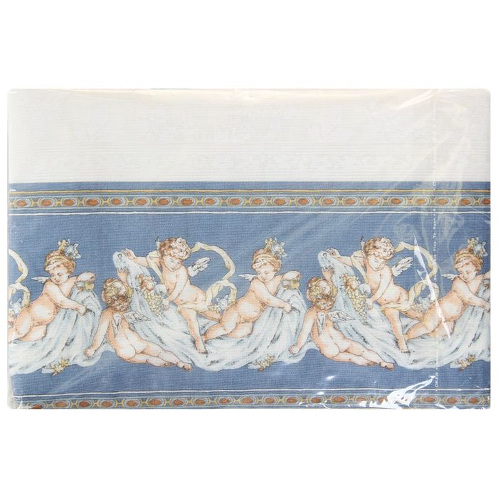 Наволочки Этель "Ангелы", размер 70х70 см-2 шт., ранфорс-люкс, цвет голубой, 138 г/м2