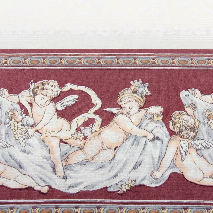 Наволочки Этель "Ангелы", размер 50х70 см-2 шт., ранфорс-люкс, цвет бордо, 138 г/м2